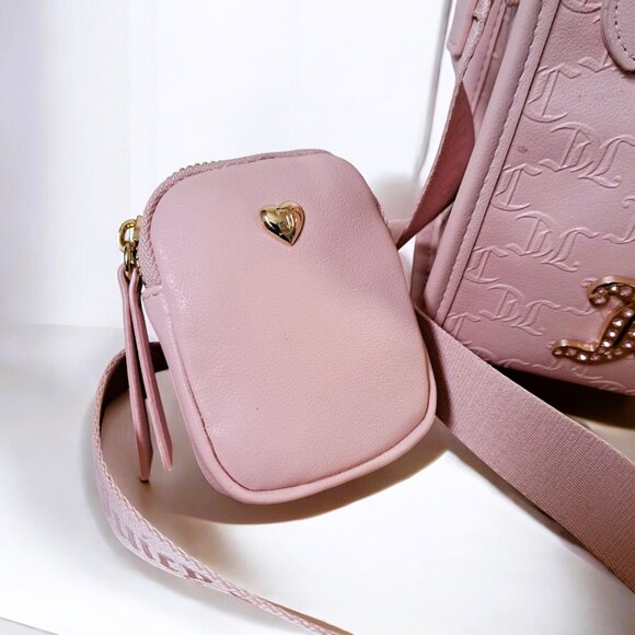The Juicy Couture All About the Bling Mini Tote in Pink Diamond NWOT - Picture 5 of 10